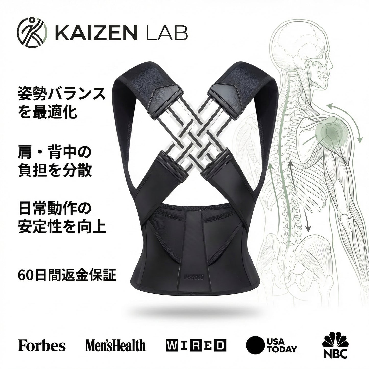 KAIZEN LAB™ 姿勢サポートシステム